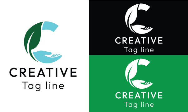 C letter Healthcare logo design, medical clinic and hospital brand identity

