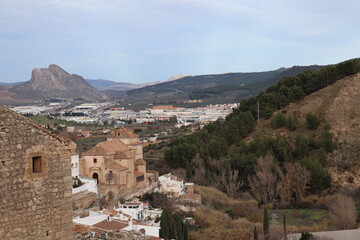 View from Calle de San Salvador (Antequera, Province of M&aacute;laga, Andalusia, Kingdom of Spain)