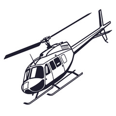 Helicopter illustration © Tonni