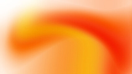 Curved Gradient of Warm Orange, Red, and Yellow Tones