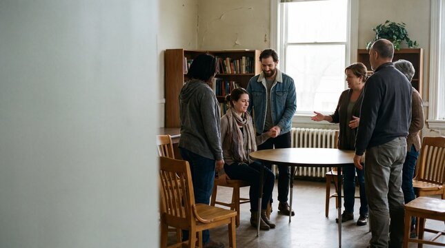 Quiet Welcome in a Community Gathering, Authentic Inclusion and Everyday Connection
