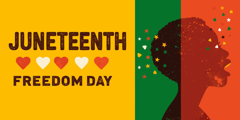 Juneteenth celebration A visual representation of freedom resilience and african american heritage