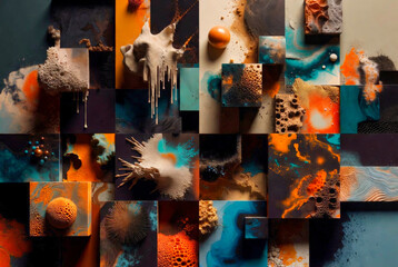 abstract grunge background with grunge effect