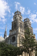 The Sainte Croix Cathedral, Orleans in France 