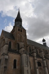 Fototapeta premium church of Notre Dame in Bonneval, France 
