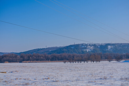 winter landscapes in moldova