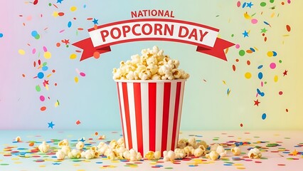 Celebrating national popcorn day
