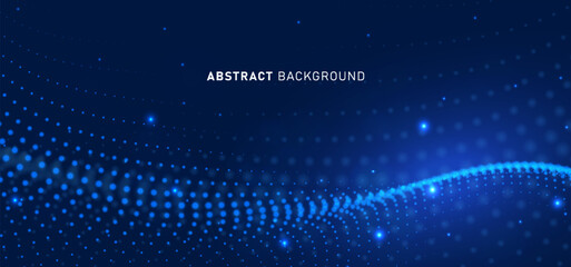 Digital technology speed connect blue green background, cyber nano information, abstract communication, innovation future tech data, internet network connection, Ai big data, line dot illustration 3d