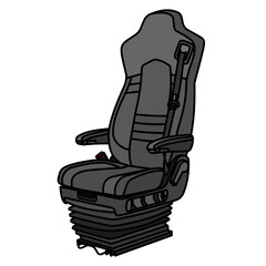 Adjustable driver seat