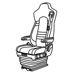 Adjustable driver seat