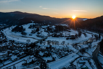 Muszyna małopolska zima  © Maciej G. Szling