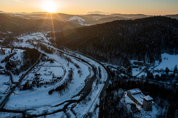 Muszyna małopolska zima  © Maciej G. Szling