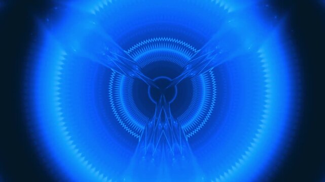 circular futuristic pattern with glowing dots, interface, technology designs, modern data visualization, Architecture, development, progress, data processing, algorithm, technology, industry, energy,