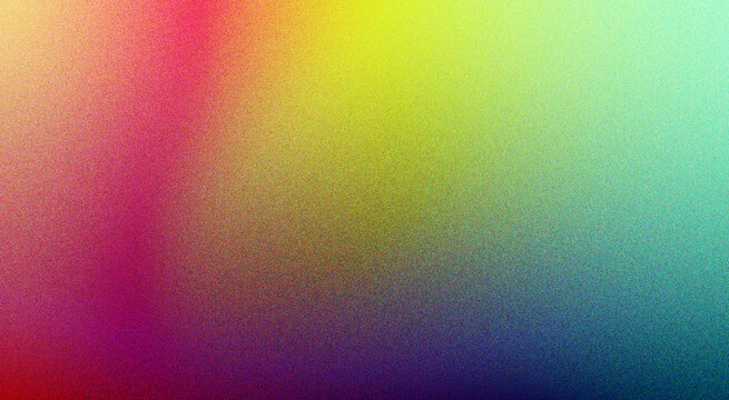 Abstract vibrant multicolor gradient background with smooth blur texture for modern design use