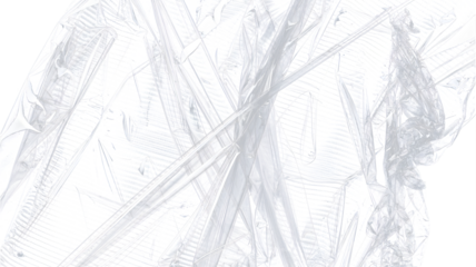 Abstract cracked ice texture background in white and light blue tones, frozen glass shard pattern