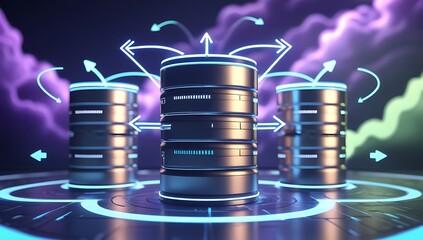 Data transfer across multiple servers