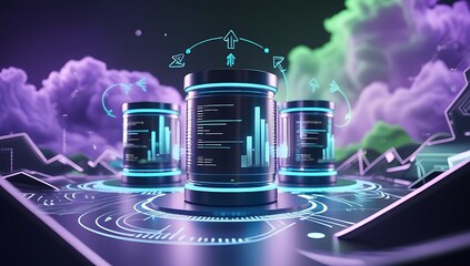 Digital data storage in cloud environment