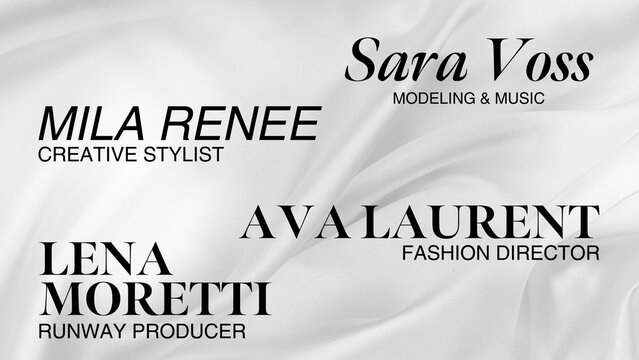 Elegant Luxury Editorial Lower Thirds