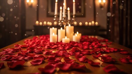 elegant romantic valentine background