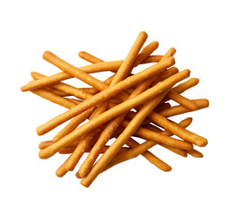 Pretzel sticks isolated on White or transparent background Cutout PNG
