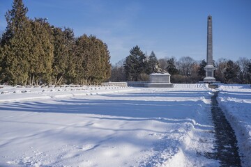 cmentarz pamięci poległych żołnierzy.Warszawa © witan