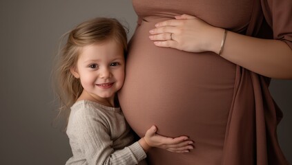 Image of young girl with her expectant mother.png