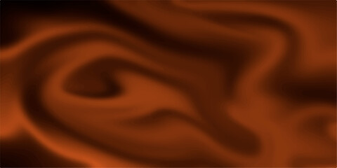 Obraz premium Luxury brown silk fabric background featuring soft flowing chocolate satin waves with a shiny liquid texture and gold light motion patterns