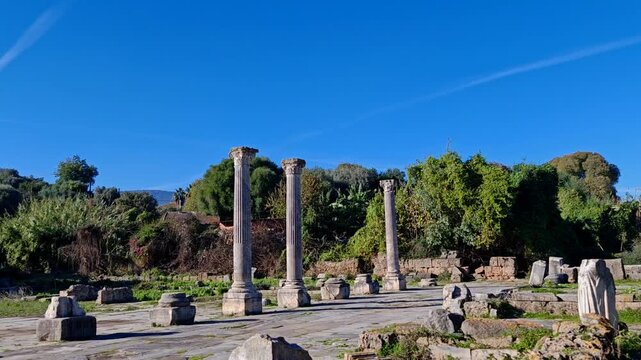 The Basilica of Saint Augustine in Annaba &ndash; Historic Christian Landmark and Roman Ruins of Hippo, Algeria