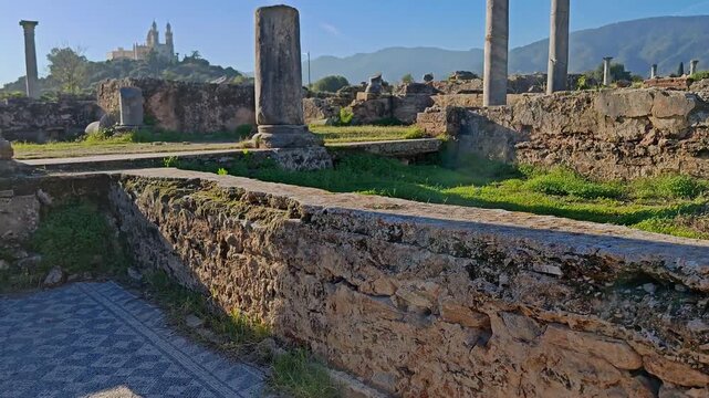 The Basilica of Saint Augustine in Annaba &ndash; Historic Christian Landmark and Roman Ruins of Hippo, Algeria