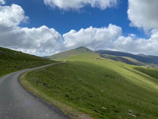 Obraz premium Cammino di Santiago - Pirenei (Roncisvalle)