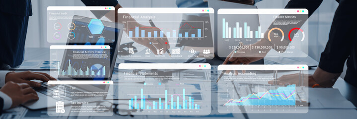 Financial dashboard improves data analytics reporting, performance tracking, and strategic decision making Parse