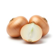 onion isolated on white background