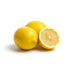 lemon isolated on white background