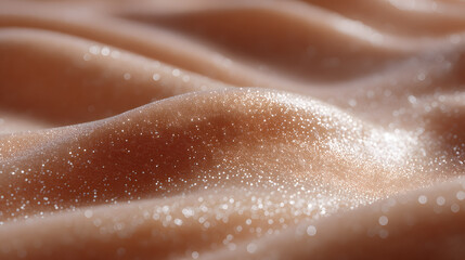 Fototapeta premium Close-Up on Skin Texture: A macro perspective unveils the intricate details of human skin, its delicate folds and subtle variations, radiating health and vitality.