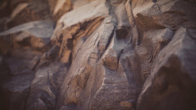 Close-up of rock texture - Powered by Adobe