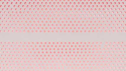 Pink Polka Dot Pattern with Strip.