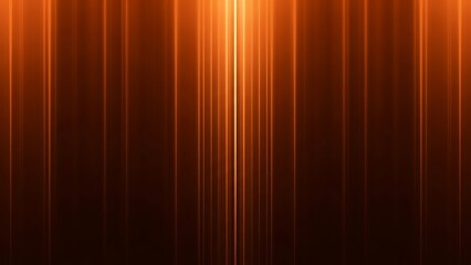 Dramatic abstract bright orange light streaks shining down cinematic digital backdrop presentation graphic
