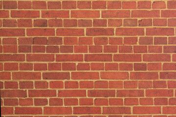 Obraz premium Classic Red Brick Wall Pattern with Realistic Masonry Texture