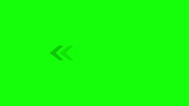 Directional arrow loop animation indicating forward and backward movement. Abstract navigation arrow sequence for loading and transition concept. Seamless arrow motion digital interface overlay.