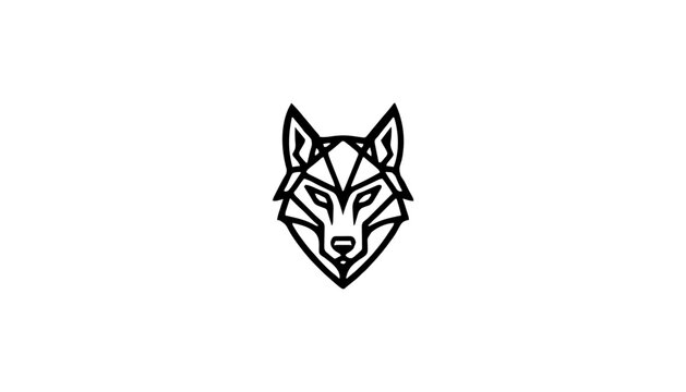 Wolf-Motive: Darstellungen von W&ouml;lfen sowohl als geometrisches Linien-Logo als auch als detaillierte Silhouette. Diese eignen sich perfekt f&uuml;r markante Personalisierungen auf Alltagsgegenst&auml;nden. KI