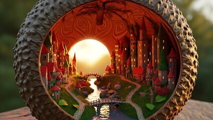 candle in the basket