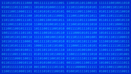 Binary code technical digital background