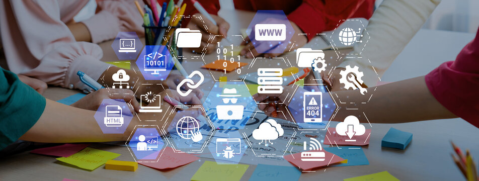 Software development with coding overlays, programming languages, developer tools, mobile app creation, and advanced programming for digital product development and software solutions. Entice