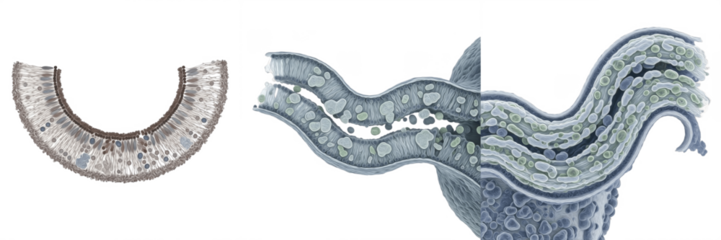 Cell Ribosomal Subunit (Large 60S, Small 40S in Eukaryotes) Protein-RNA Complex Participating in Protein Synthesis, Translating mRNA into Polypeptides in Eukaryotic Cells Isolated on White Background