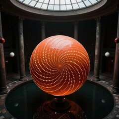 Majestic Spirals in Grand Hall