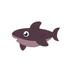 Obraz premium cute sea animal stickers