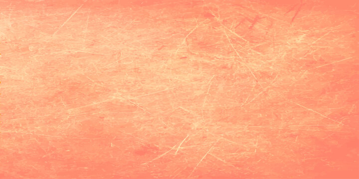 A vintage pink and red grunge textured wall background with aged paper patterns and a rough material surface design featuring a macro closeup of a dirty old paint color and meat ham texture