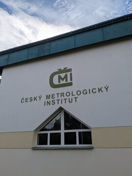 Jihlav,Czech Republic-14.1.2026:Cesky Metrologicky Institut building serving as a national authority for measurement standards,calibration,metrology services supporting industry, scicence and commerce