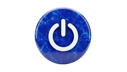 Blue Marble Power Button