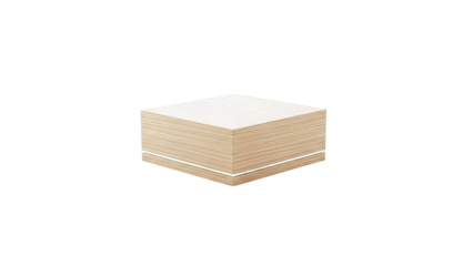 Wooden Box with Silver Accent